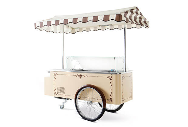 Mobiler Verkauf Eiswagen