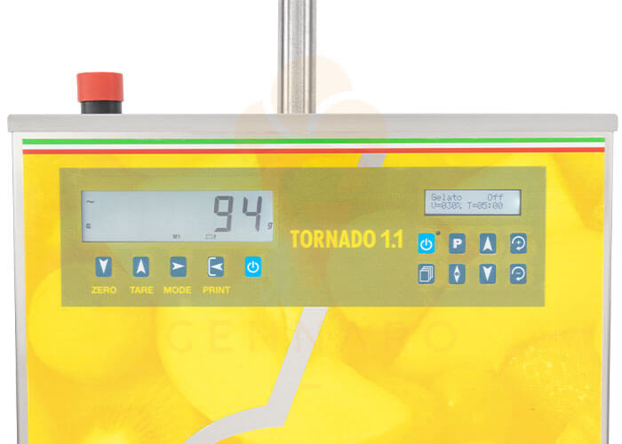 Bovo Tornado Mixer 1.1 mit Waage Display Wiegen